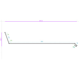 ALUMINIUM Prélaqué Sablé...