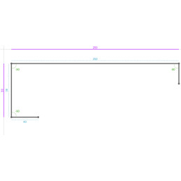 ALUMINIUM PostLaqué 1Face...
