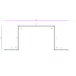 ALUMINIUM PostLaqué 1Face...