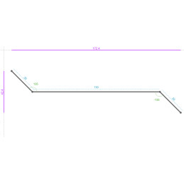 ACIER PostLaqué 2Faces 7016...