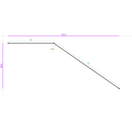 ACIER PostLaqué 2Faces 7016...