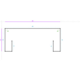 ALUMINIUM Prélaqué Ral 3004...