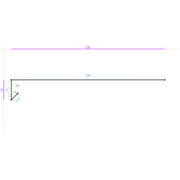 ALUMINIUM Prélaqué Sablé...