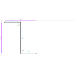 ACIER PostLaqué 2Faces 9005...