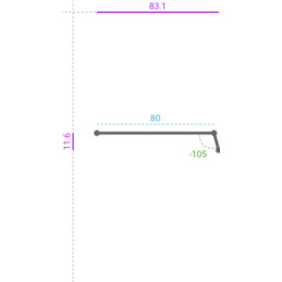 ALUMINIUM Brut, 10/10, Dev....