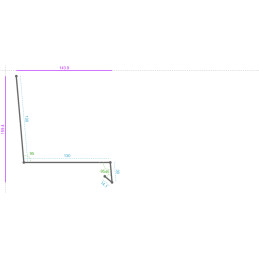 ALUMINIUM Prélaqué Sablé...