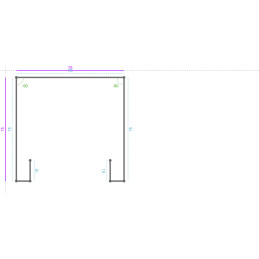 ALUMINIUM Prélaqué Ral 9005...