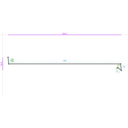 ALUMINIUM Prélaqué Ral 7022...