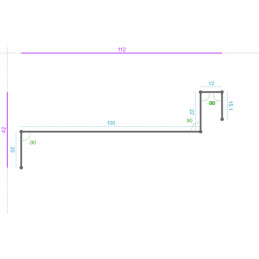 ALUMINIUM Prélaqué Ral 9010...