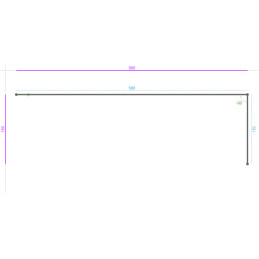 ACIER PostLaqué 1Face 9005...