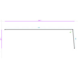 ALUMINIUM Prélaqué Sablé...