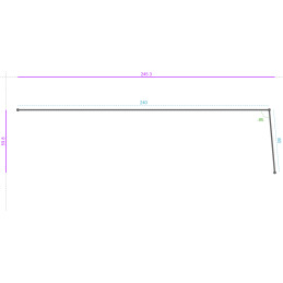 ALUMINIUM Prélaqué Sablé...