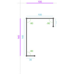 ALUMINIUM Prélaqué Ral 9005...