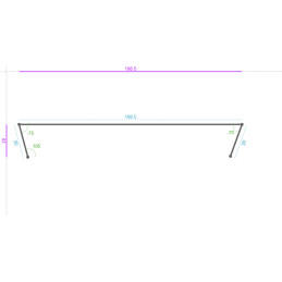 ALUMINIUM Brut, 10/10, Dev....