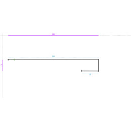 ALUMINIUM Prélaqué Sablé...