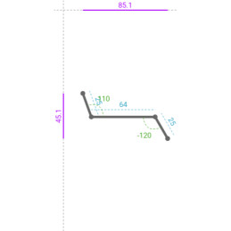 ALUMINIUM Prélaqué Sablé...