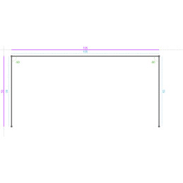 CORTEN (livré non-rouillé),...