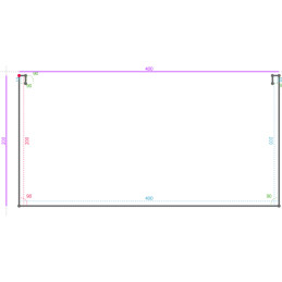 ALUMINIUM Prélaqué Sablé...
