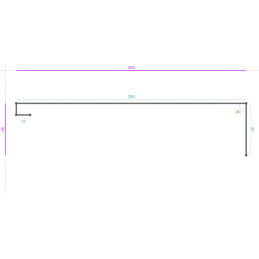 ALUMINIUM Prélaqué Sablé...