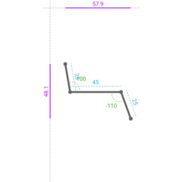 ALUMINIUM Prélaqué Sablé...