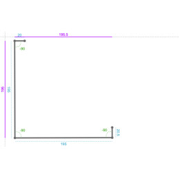 ALUMINIUM PostLaqué 1Face...