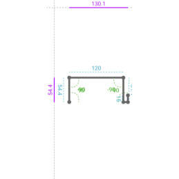 ALUMINIUM Prélaqué Ral 9005...