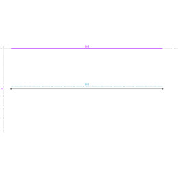 ALUMINIUM Prélaqué Ral 7024...