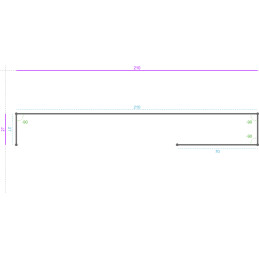 Aluminium Corten, 15/10,...