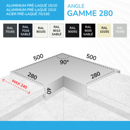 Angle - Gamme 280 - 500x500