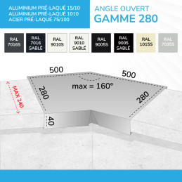 Angle Spécial - Gamme 280