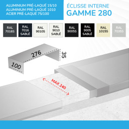 ÉCLISSE INTÉRIEURE - GAMME...