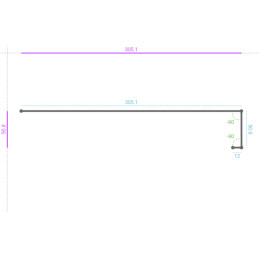 ACIER PostLaqué 2Faces 9010...