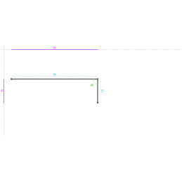 ALUMINIUM Prélaqué Sablé...