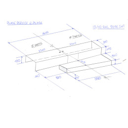 ALUMINIUM Prélaqué Ral 9016...