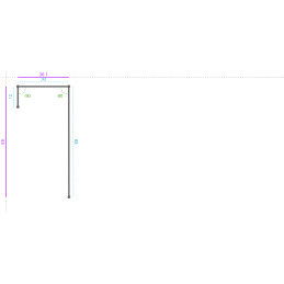 ALUMINIUM Prélaqué Sablé...