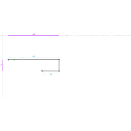 ALUMINIUM Prélaqué Sablé...