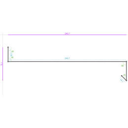 ALUMINIUM PostLaqué 1Face...