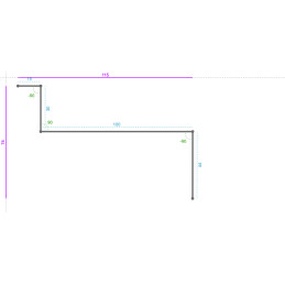 ALUMINIUM Prélaqué Ral 7035...