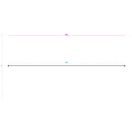 ALUMINIUM Prélaqué Sablé...