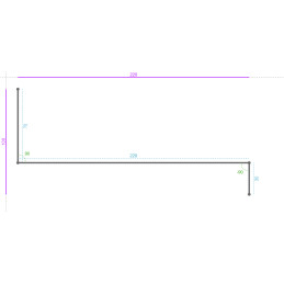 ALUMINIUM Prélaqué Sablé...