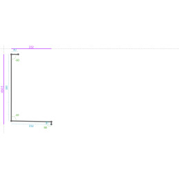 ALUMINIUM Prélaqué Ral 7037...