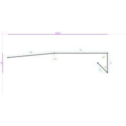 ALUMINIUM Prélaqué Ral 7022...