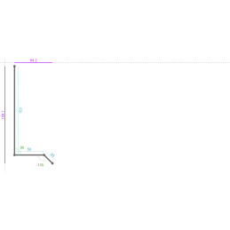 ALUMINIUM Prélaqué Sablé...