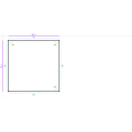 ALUMINIUM Prélaqué Ral 9010...