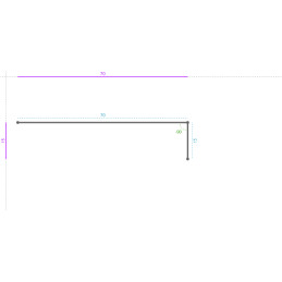 ALUMINIUM Prélaqué Sablé...