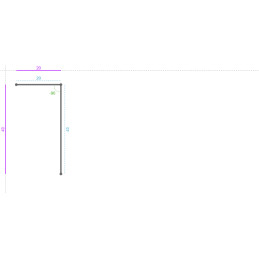 ALUMINIUM Prélaqué Ral 9006...
