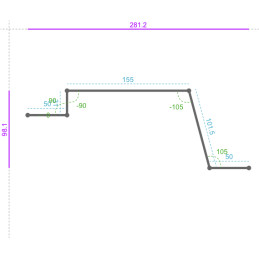 Inox Poli Miroir 316L,...