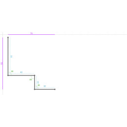 GALVA PostLaqué 1Face 8016...