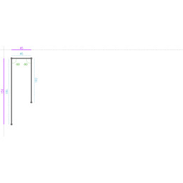 GALVA PostLaqué 1Face 8016...