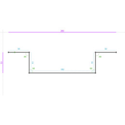 ALUMINIUM Brut, 30/10, Dev....